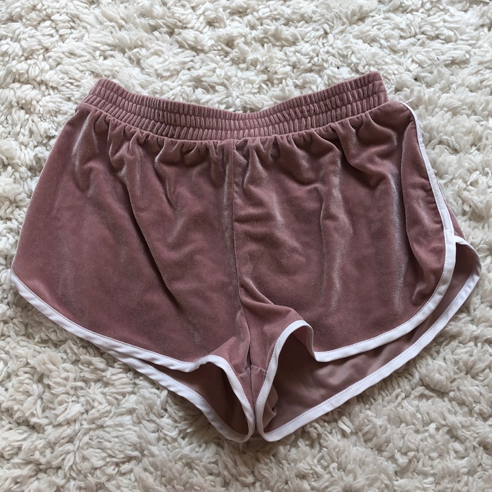 Pink and soft sport shorts